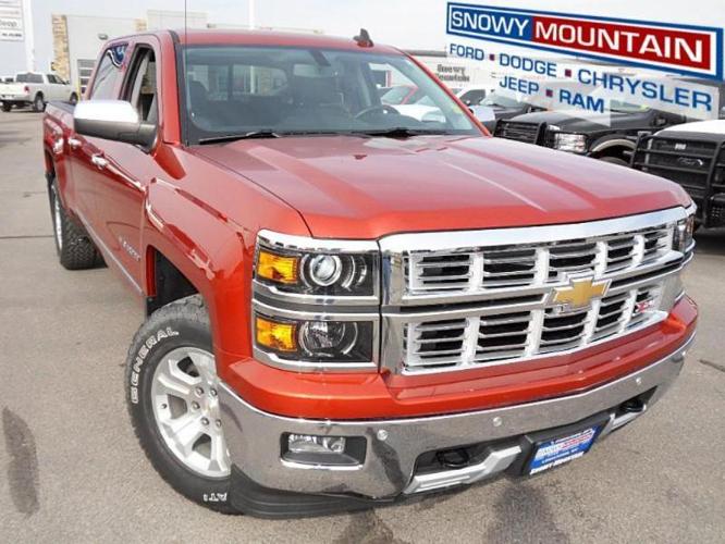 2015 chevrolet silverado 1500 ltz 4x4 ltz 4dr crew cab 5.8 ft. sb for sale in heath, montana