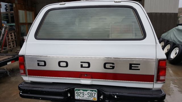 1992 dodge ramcharger aw150