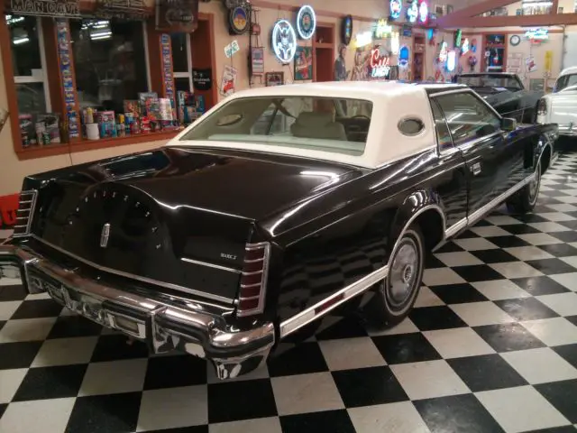 1978 lincolin continental 101,859 miles black 2 door 351/400b automatic