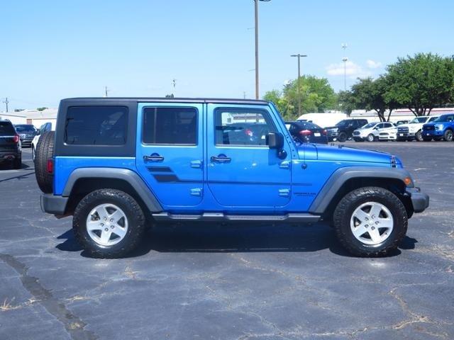 used 2015 jeep wrangler 4wd unlimited sport montgomery, al 36116 for sale in montgomery, alabama