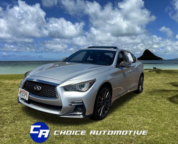 2018 infiniti q50 3.0t red sport 400