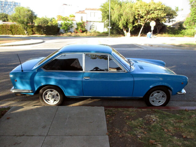 fiat 124 coupe 1969 excellent survivor runs, drives great owned by fiat mechanic