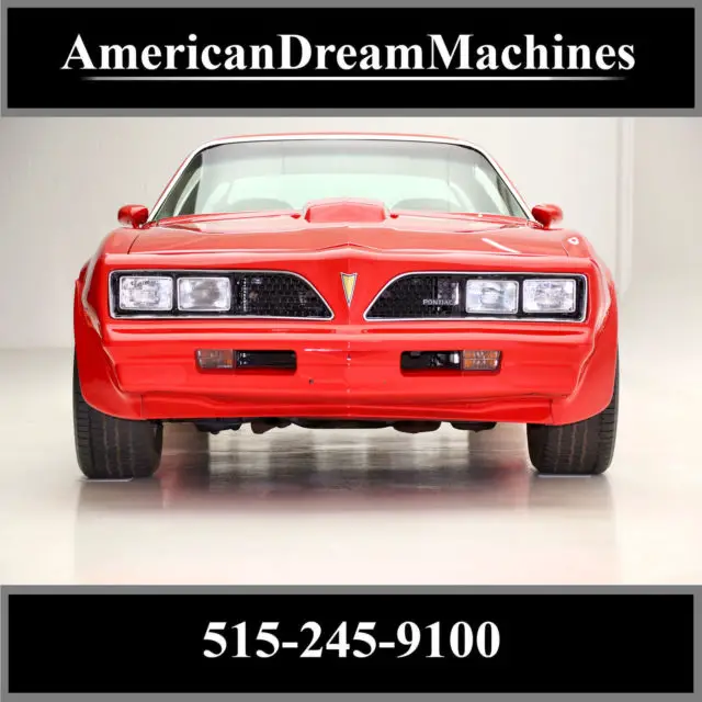 1977 pontiac firebird trans am, built 455, ac, billet and performance upgrades
