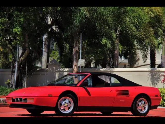 red only 29k miles recent major service tan leather new top