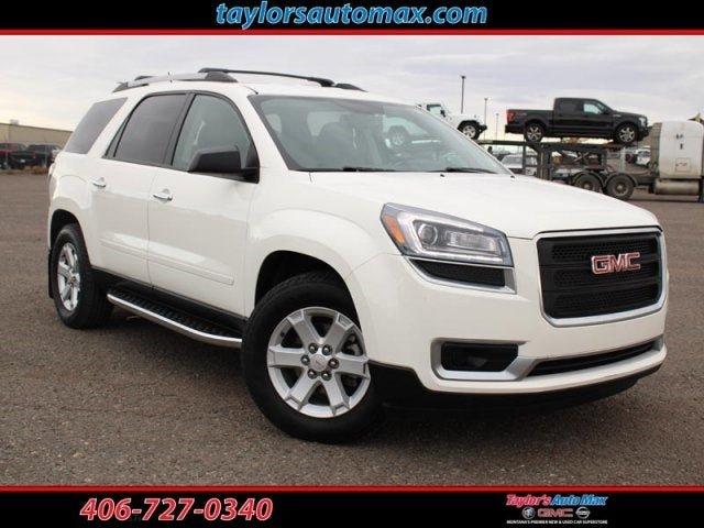 used 2015 gmc acadia awd sle w/ sle-2 great falls, mt 59405 for sale in great falls, montana