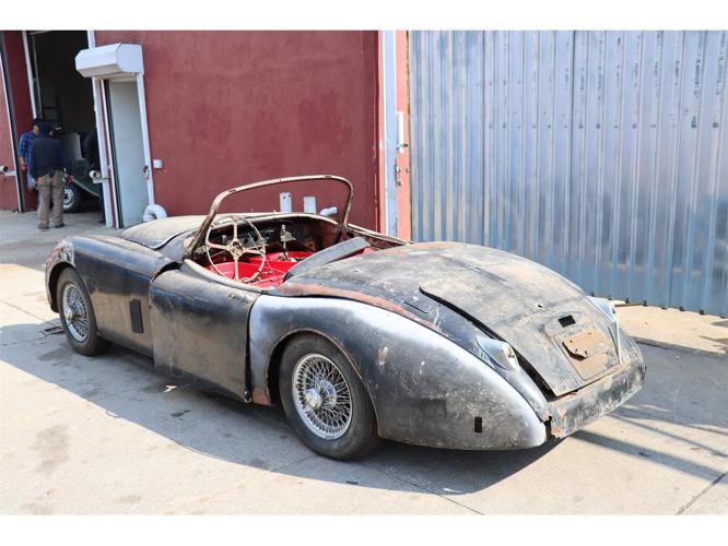 1958 jaguar xk150 in astoria, new york
