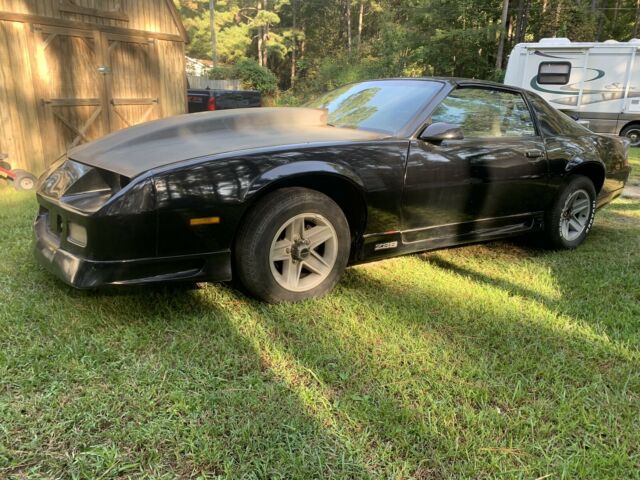 1988 chevrolet camaro coupe black rwd automatic