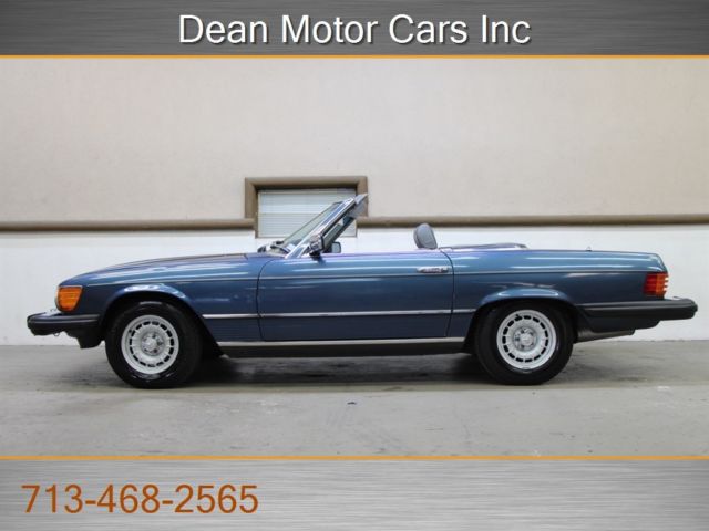 1982 mercedes-benz 380-class 380 sl soft hard top 61k miles must see