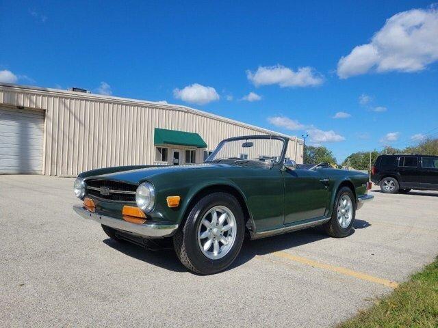 1969 triumph tr6 in villa park, illinois