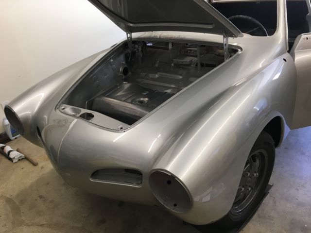 1974 vw karmann ghia assembly project with complete parts car etc