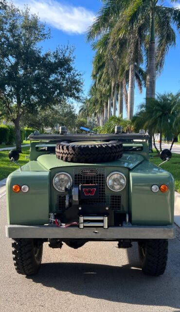 1968 land rover series ii green 4wd manual