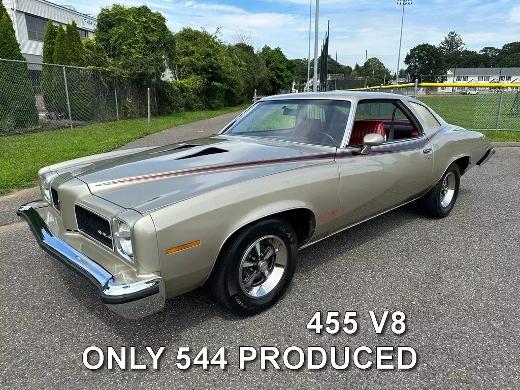 1973 pontiac gto 455 v8 factory a/c vert rare only 544 produced
