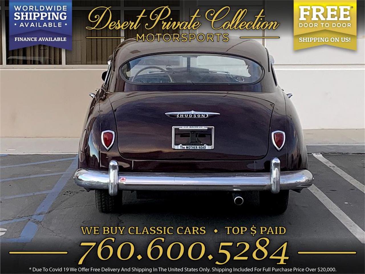 1951 hudson 2-dr coupe