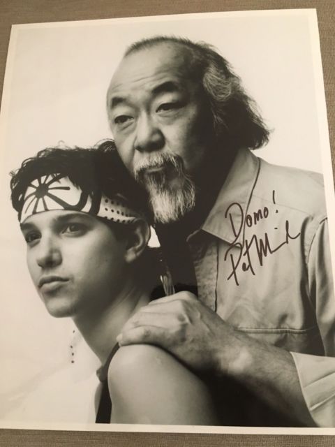 legendary, oscar nominated actor from karate kid fame, pat morita's bronco