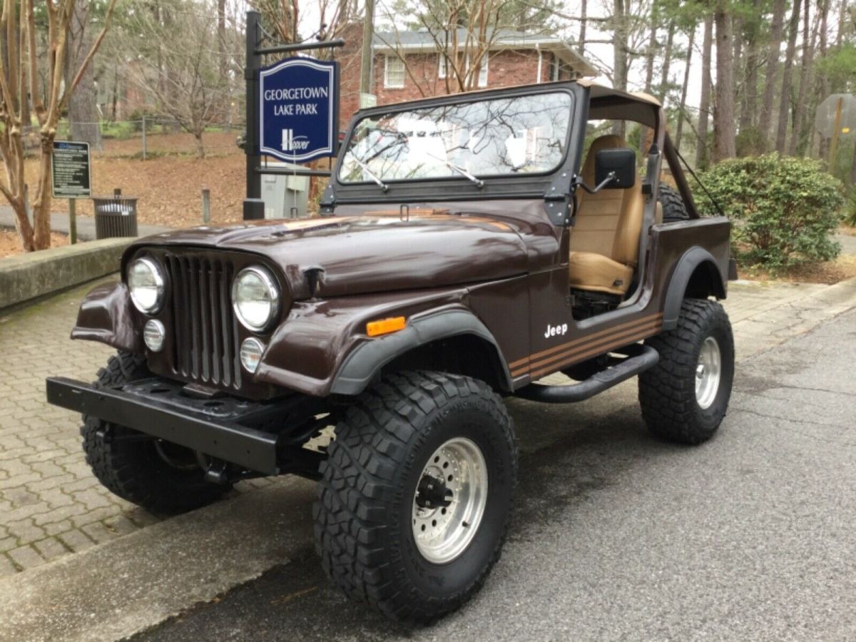 1983 jeep cj-7 cj7 4x4 solid southern cj all new mechanically