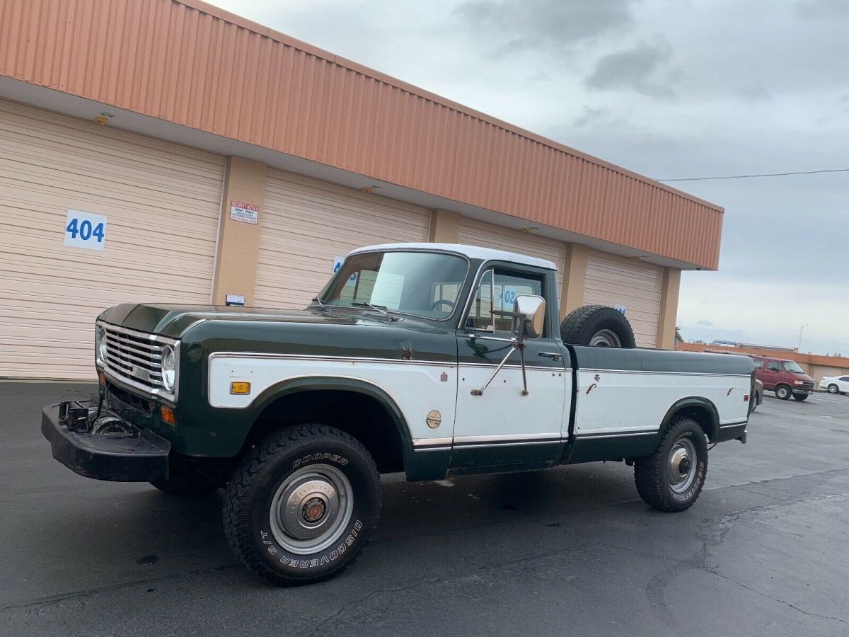 1975 international harvester 3/4ton 200 pickup truck 4wd one owner no reserve!