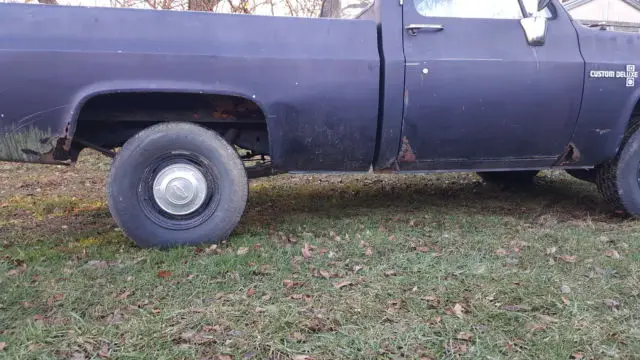 1984 chevrolet custom deluxe short bed 2wd pickup barn find great shape