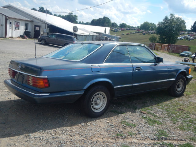 1983 mercedes-benz 380sec base coupe 2-door 3.8l *restoration project*