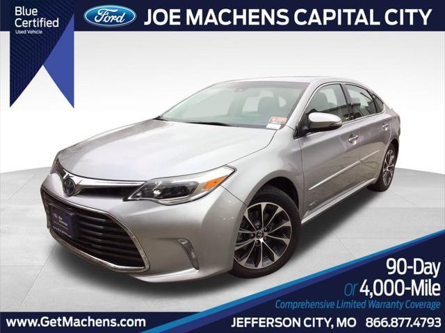 2018 toyota avalon hybrid xle premium