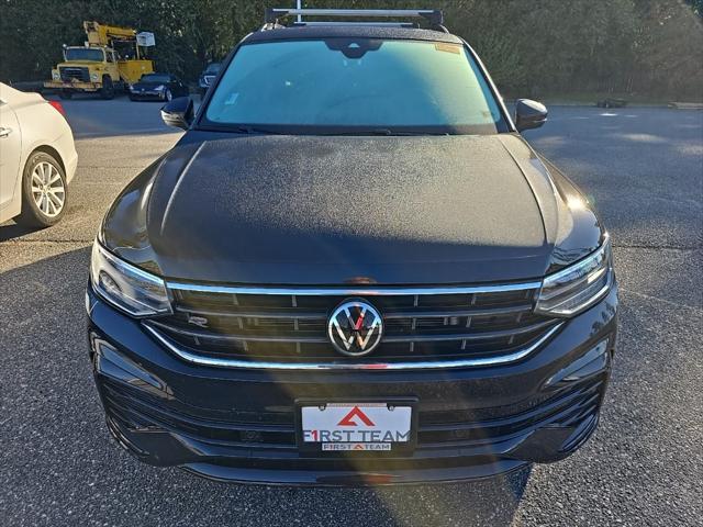 2022 volkswagen tiguan 2.0t se r-line black