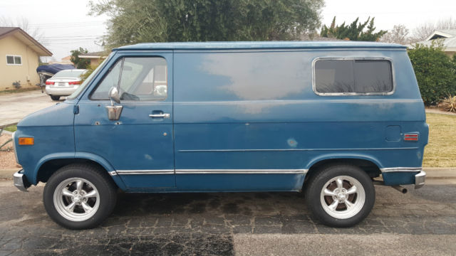 1979 chevy shorty van - rare beauville model