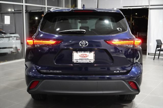 2021 toyota highlander xle