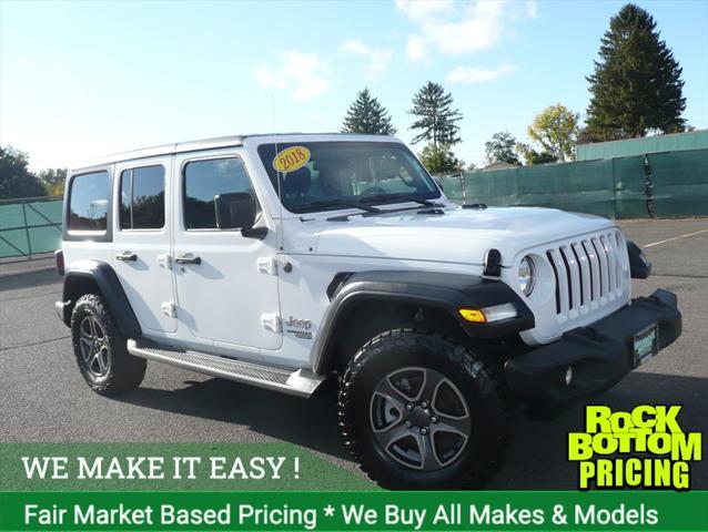 2018 jeep wrangler unlimited sport