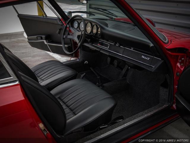 low reserve! matching numbers, restored 1969 911 t in polo red. bare bones resto