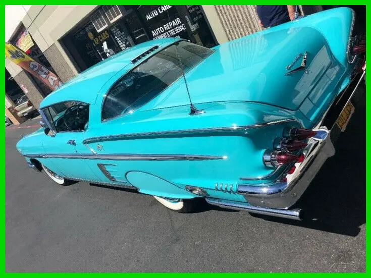 1958 chevrolet impala coupe 350 v8 automatic air ride 3rd owner power brakes