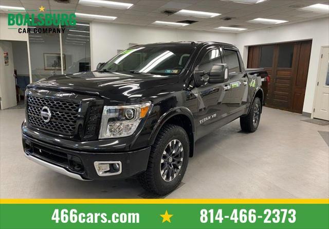 2018 nissan titan pro-4x