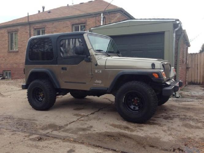 obo 2004 jeep wrangler x in denver, co