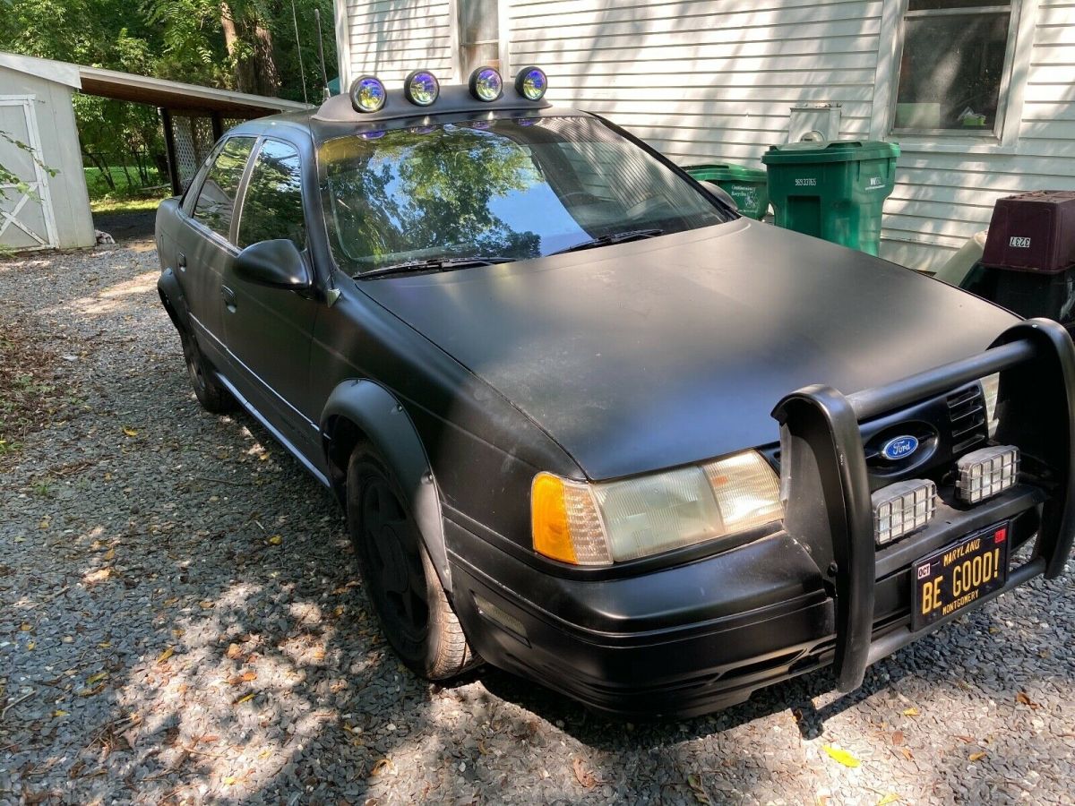 ford taurus sho -- matte black -- drives and runs like sports car