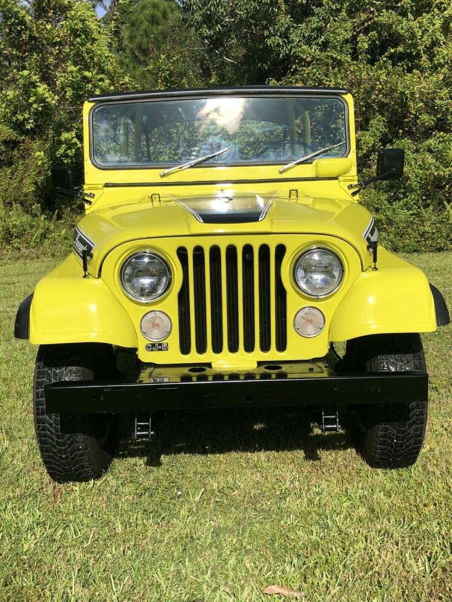 1974 jeep renegade yellow 4wd manual