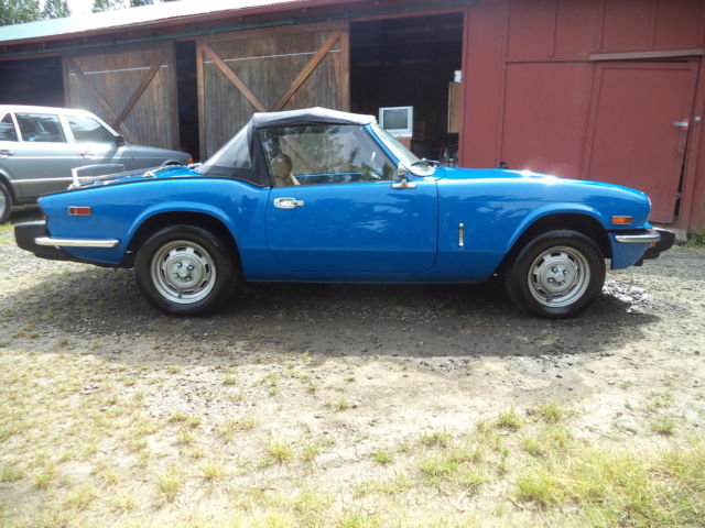 1976 triumph spitfire same adult owner since 1984 survivor with 86k.actual miles