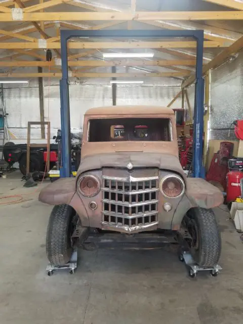 1953 willys sedan delivery panel wagon