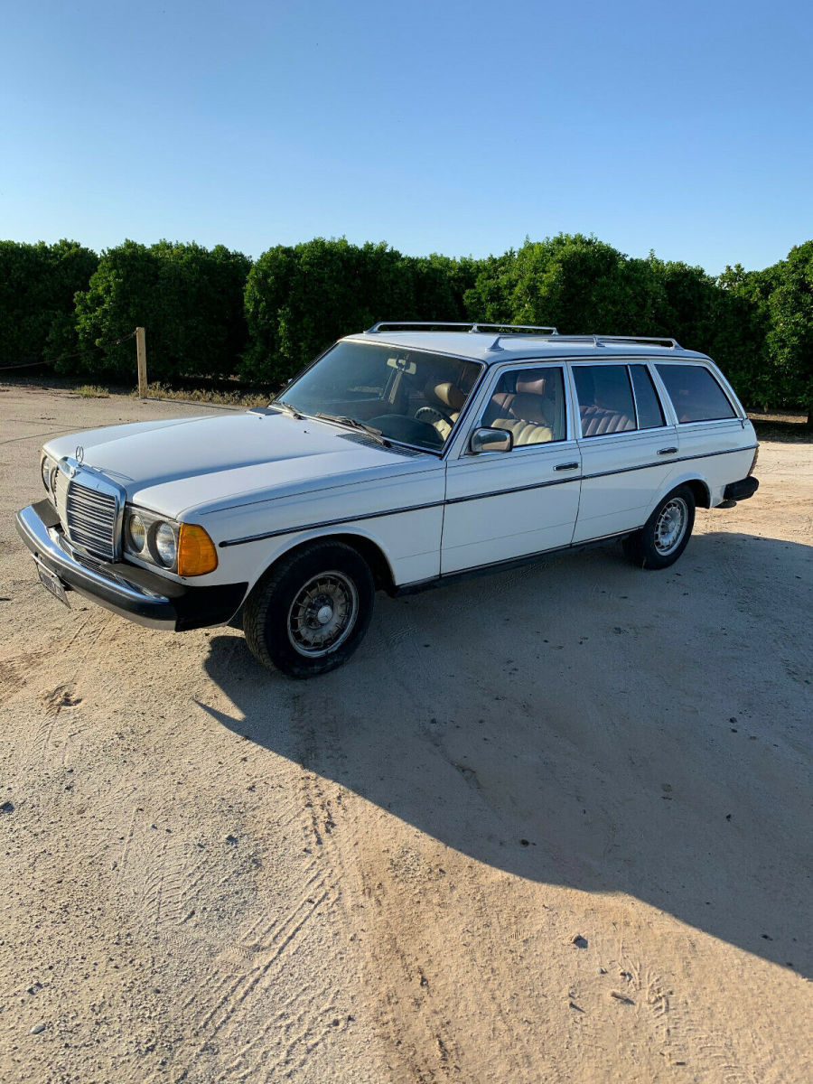 1981 mercedes 300td turbo diesel wagon w123 om617 working air conditioning