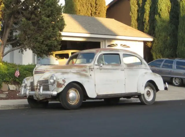 1940 plymouth 2 door sedan