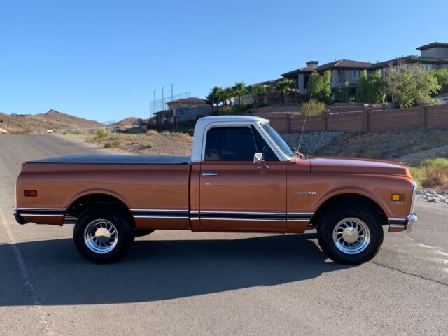 no reserve 1971 chevrolet c10 shortbed 350 automatic cold a.c turn key driver
