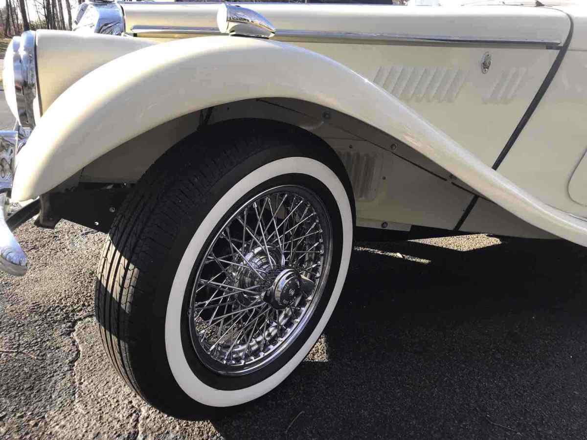 1955 mg tf convertible ivory