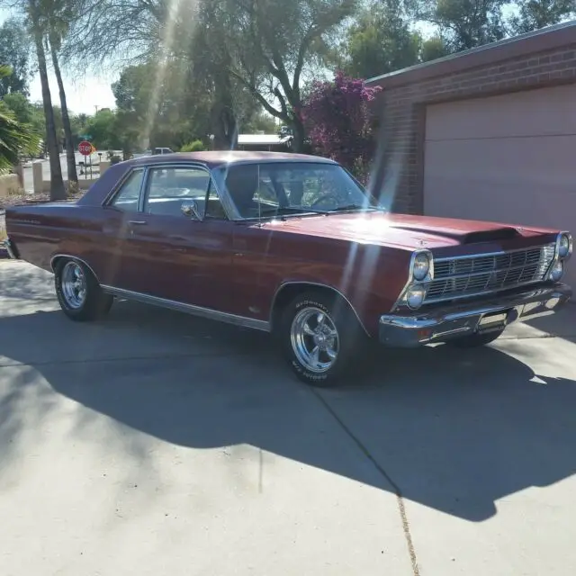 1966 ford fairlane 500 2 door v-8 5 speed p/s p/b vintage air