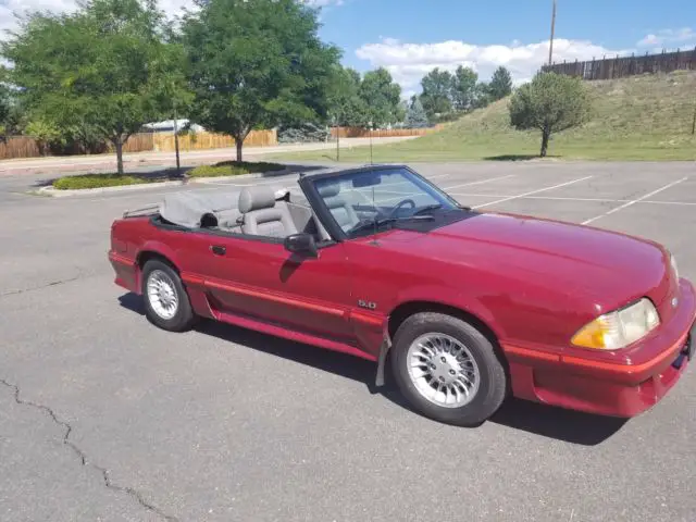 1988 ford mustang gt convertible 5 speed fox body