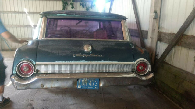 1962 galaxie 500 country sedan rare 390 with cruise-o-matic