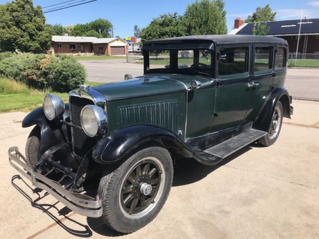 470 sedan 121" suicide door ohv big 6 driver 95% original 2 owner garage find