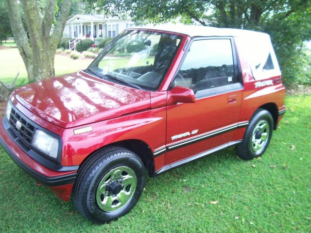 1992 geo tracker 4x4 convertible jeep sidekick suv towing
