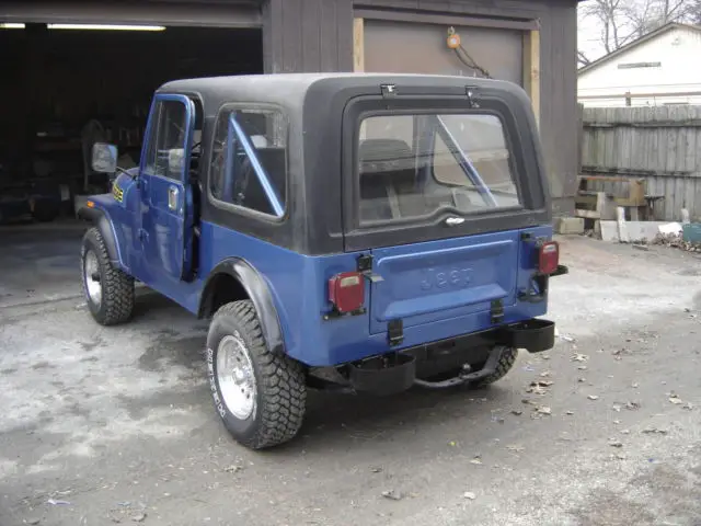 1984 jeep cj7 renegade utility 2-door 4.2l 6 cyl. 4 sp trans