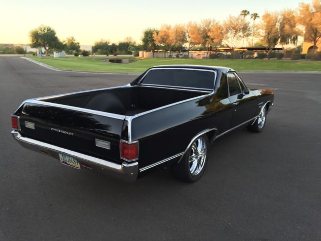 1972 chevrolet el camino black nice