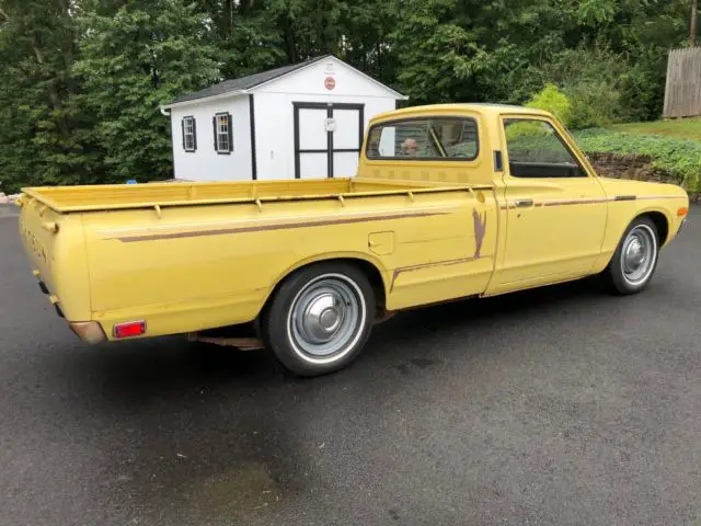 1975 datsun pickup 620 original patina solid sportruck little hustler