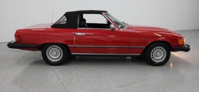 mercedes-benz 560sl, 500sl, 450sl, 380sl, 280sl. 1984 convertible