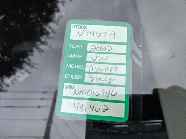 2022 volkswagen tiguan 2.0t se