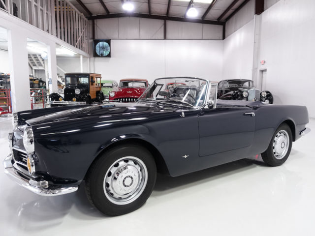 1963 alfa romeo 2600 spider by touring, prevoius collector ownership, dcoe carbs